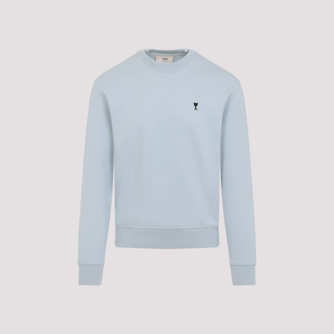 Ami De Coeur Light Blue Cotton Sweatshirt