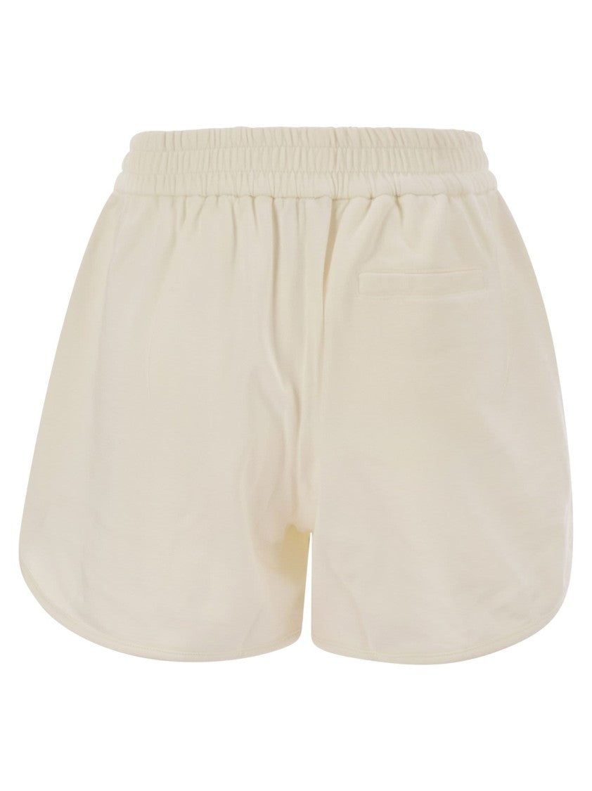 Brunello Cucinelli Relaxed Fit Cotton Shorts
