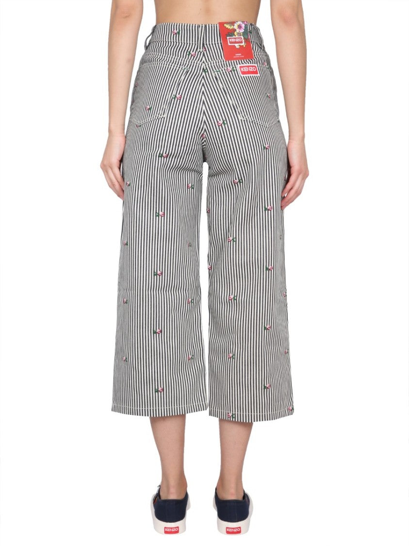Kenzo Cropped Fit Jeans
