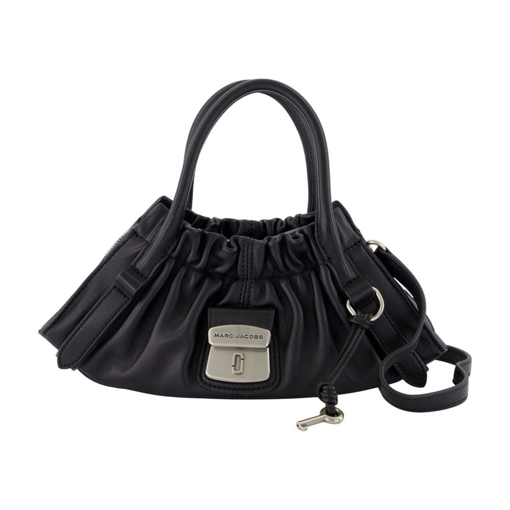 Marc Jacobs The Small Satchel Shoulder Bag - Leather - Black