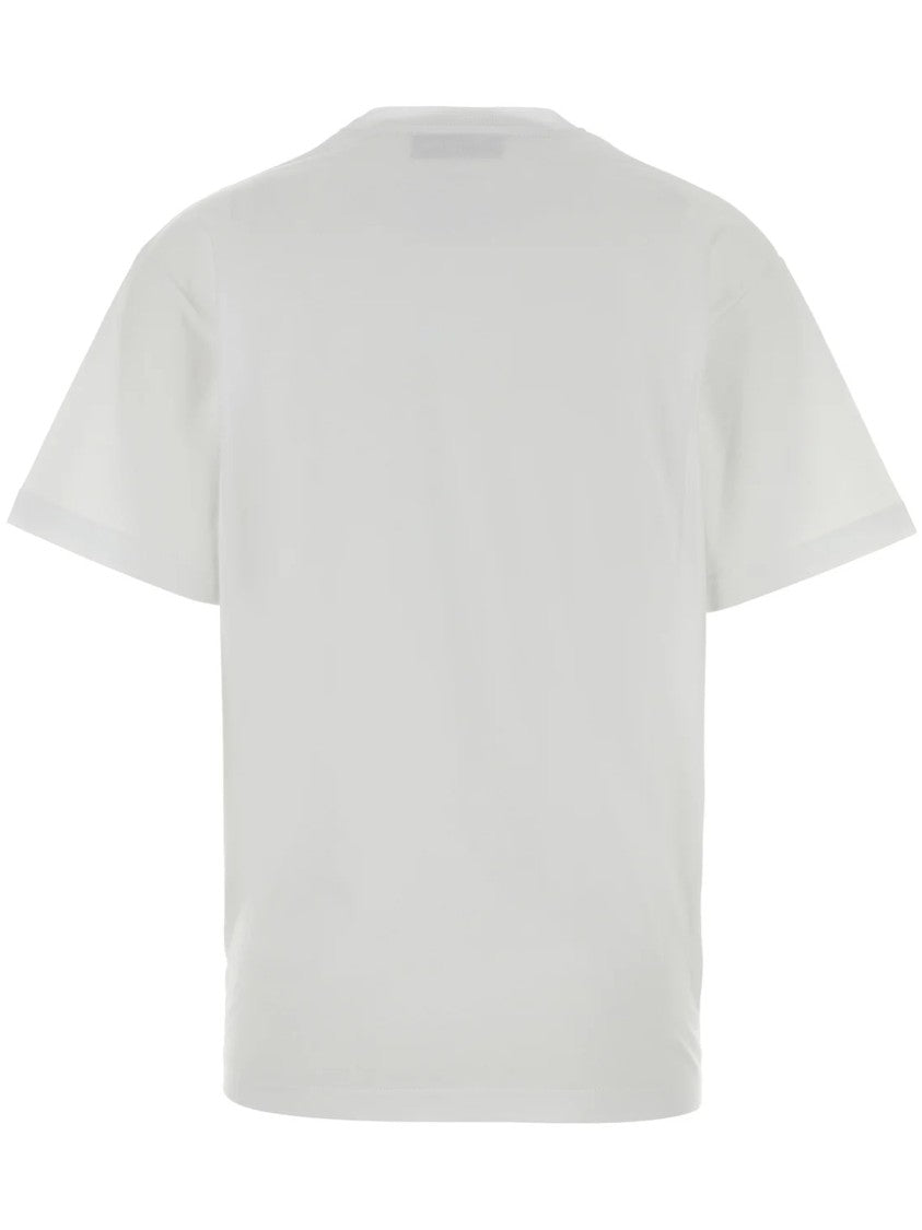 Gucci White Regular Medium Cotton Logo T-Shirt