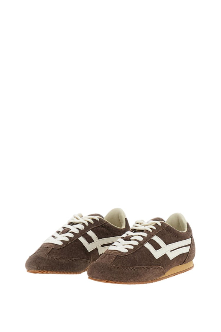 Pro Dark Brown Racer 81 Suede Sneakers
