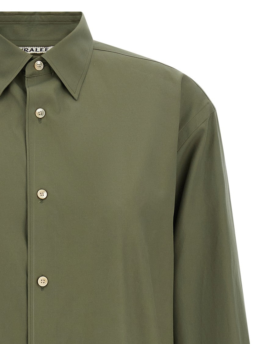 Auralee Washed Finx Twill' Shirt