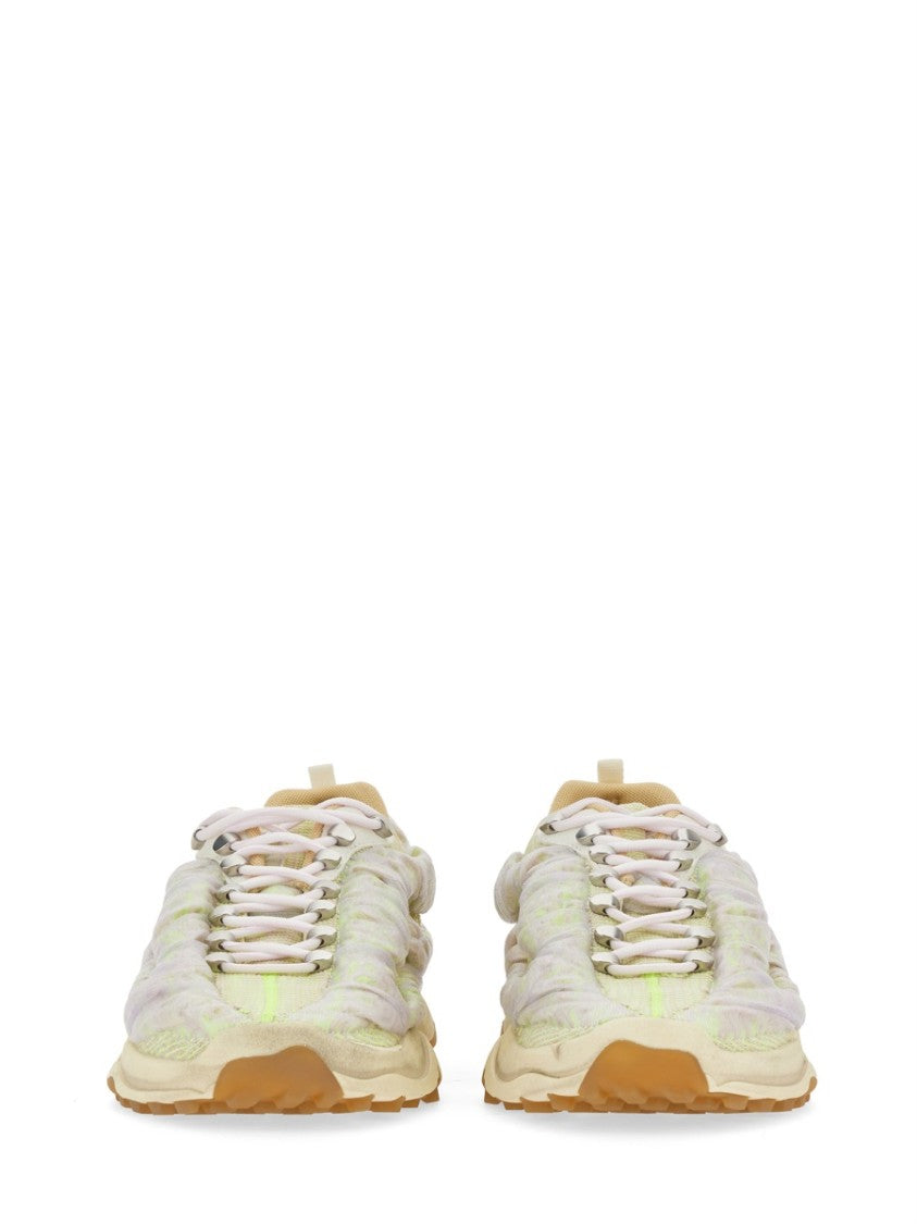 Acne Studios Gradient Textured Sneaker With Thick Rubber Sole