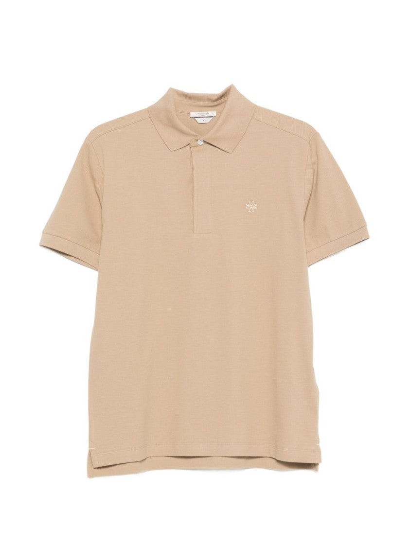 Jacob Cohen Short-Sleeved Polo Shirt With Embroidered Detailing And Classic Collar