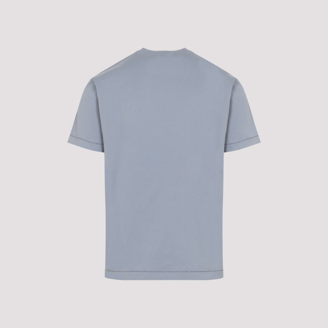 Stone Island Dark Blue Cotton T-Shirt