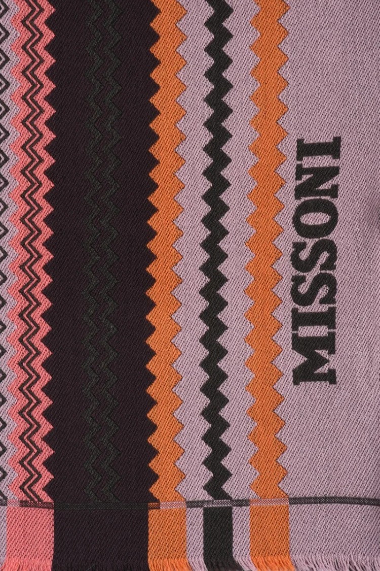 Missoni Brown Wool Scarf