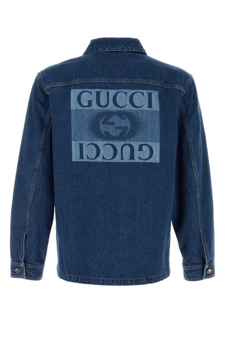 Gucci Classic Blue Denim Jacket