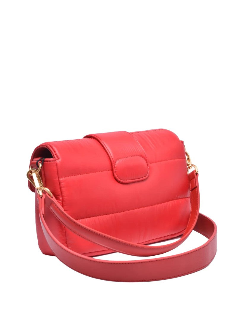 Twin-Set Red Compact Nylon Shoulder Bag