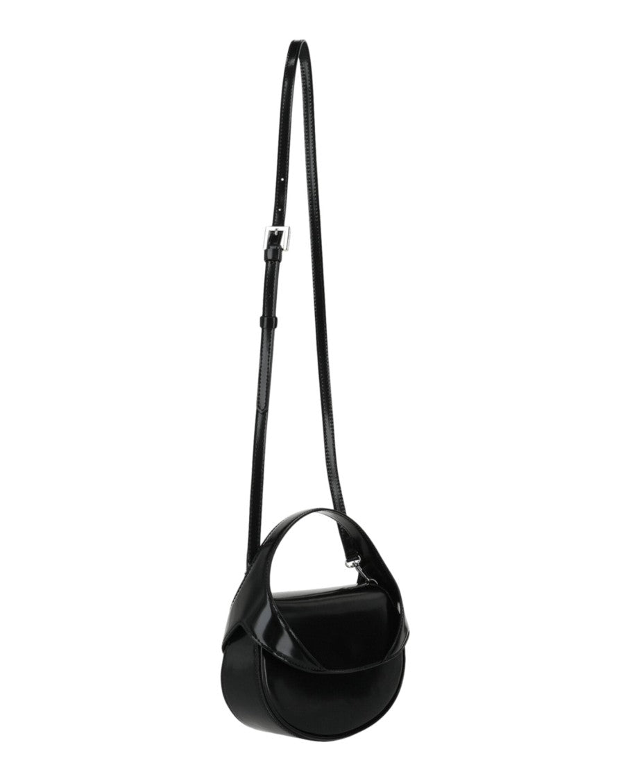 By Far Hari Patent Leather Shoulder Bag