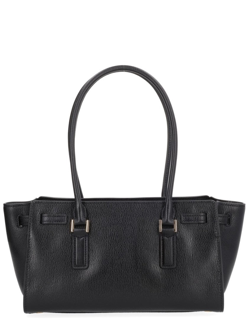 Michael Michael Kors Textured Small Shoulder Bag With Decorative Ring