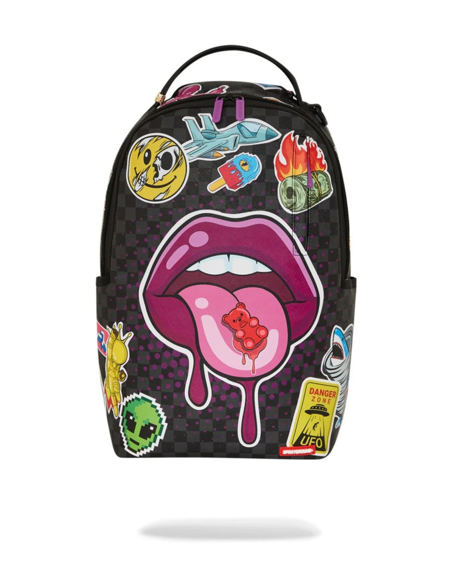 Sprayground Playful Checkered Backpack