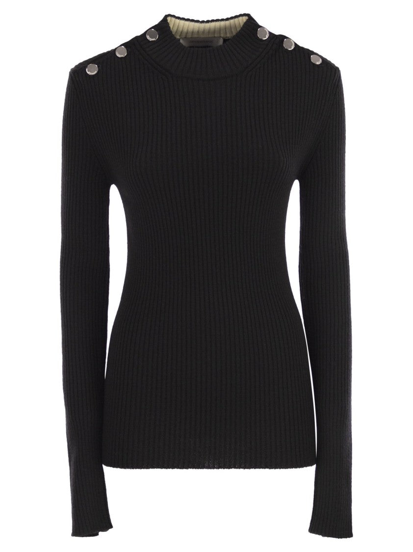 Sportmax Renania - Fitted Jumper With Buttons