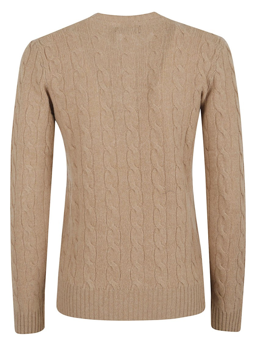 Polo Ralph Lauren Cable Knit Sweater With Crew Neckline