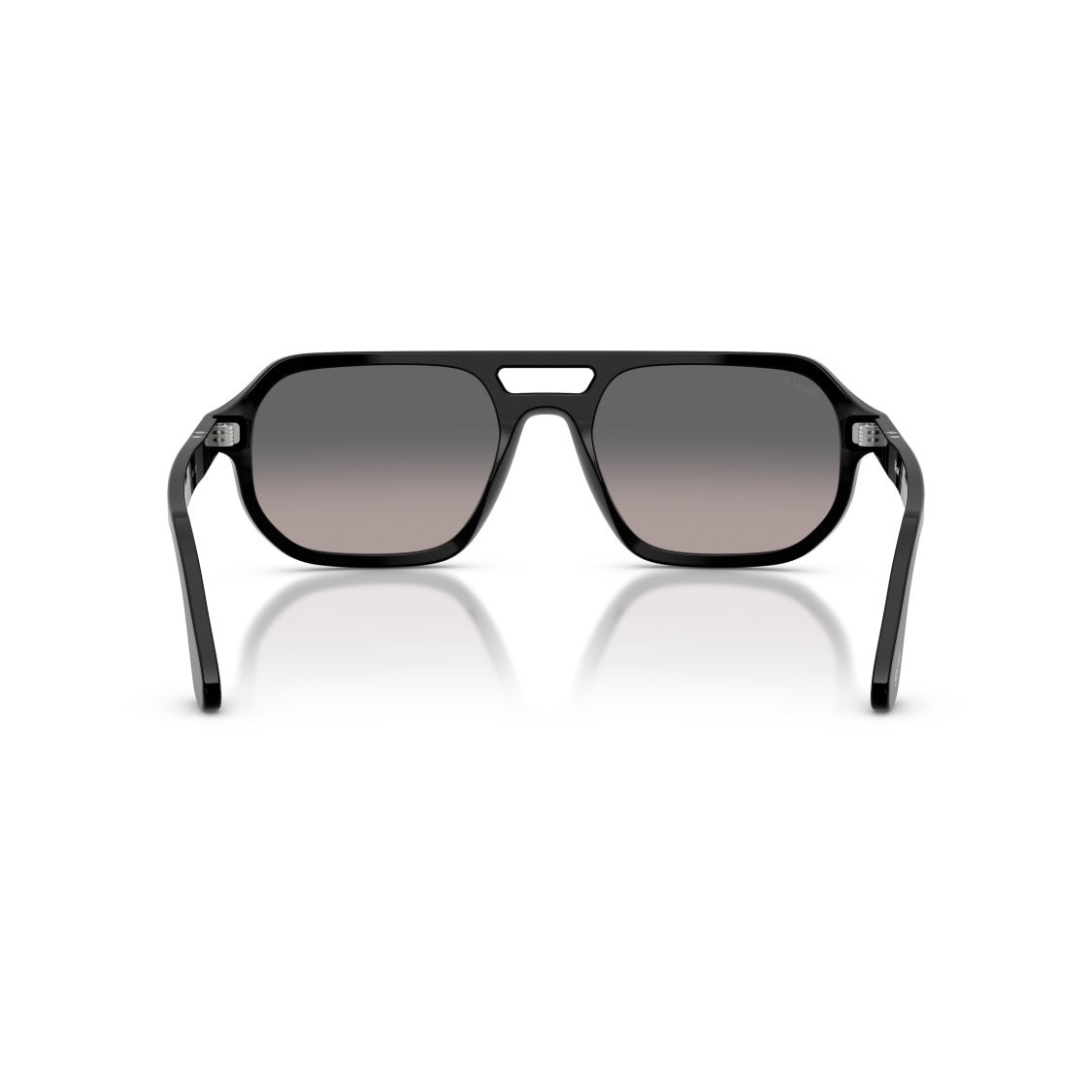 Persol 0Po3393s Geometric Frame Sunglasses With Double Bridge Design