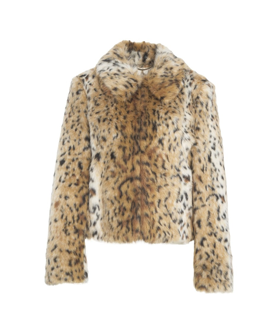 Max Mara Uta' Faux Fur Jacket