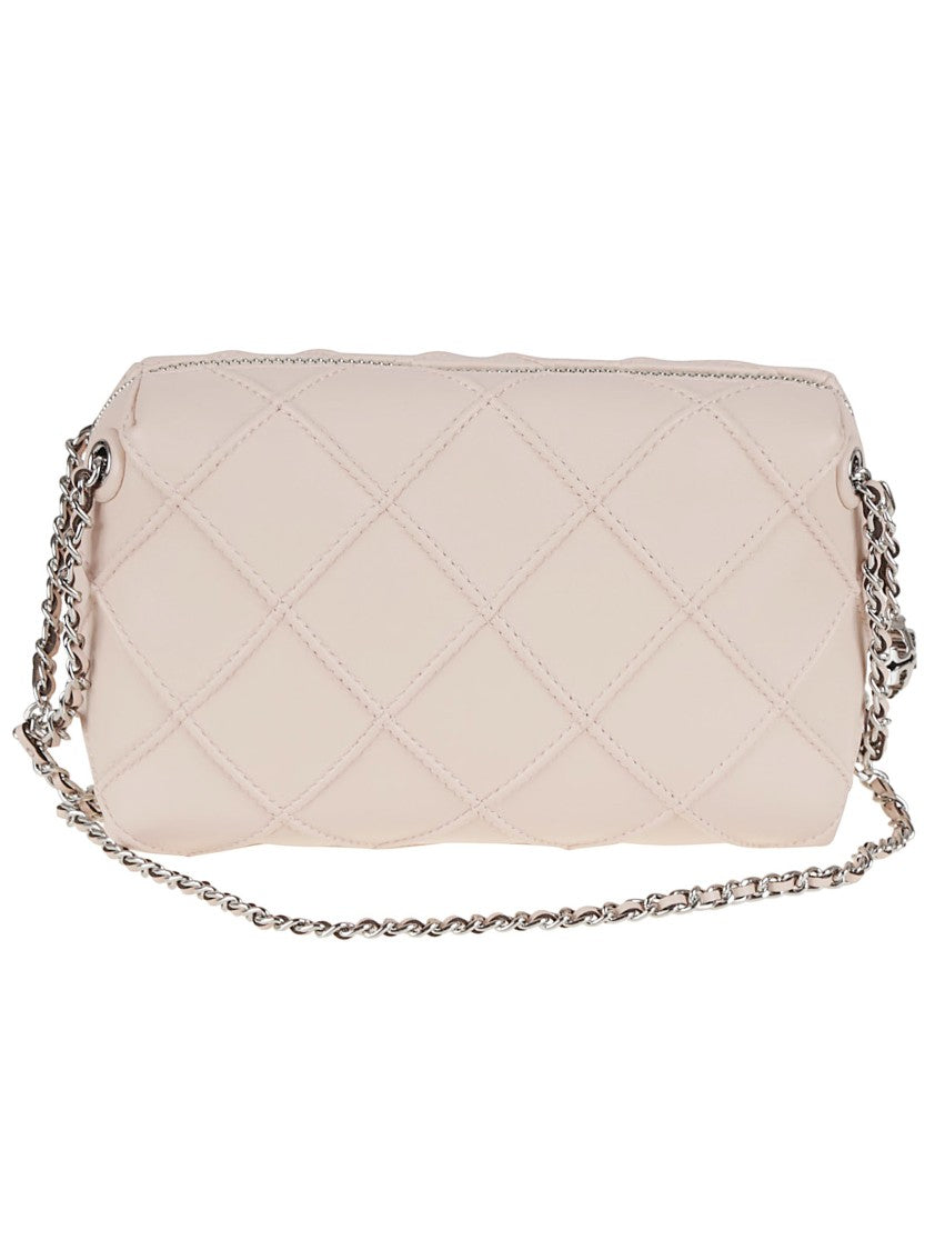 Tory Burch Quilted Shoulder Bag With Removable Chain Strap