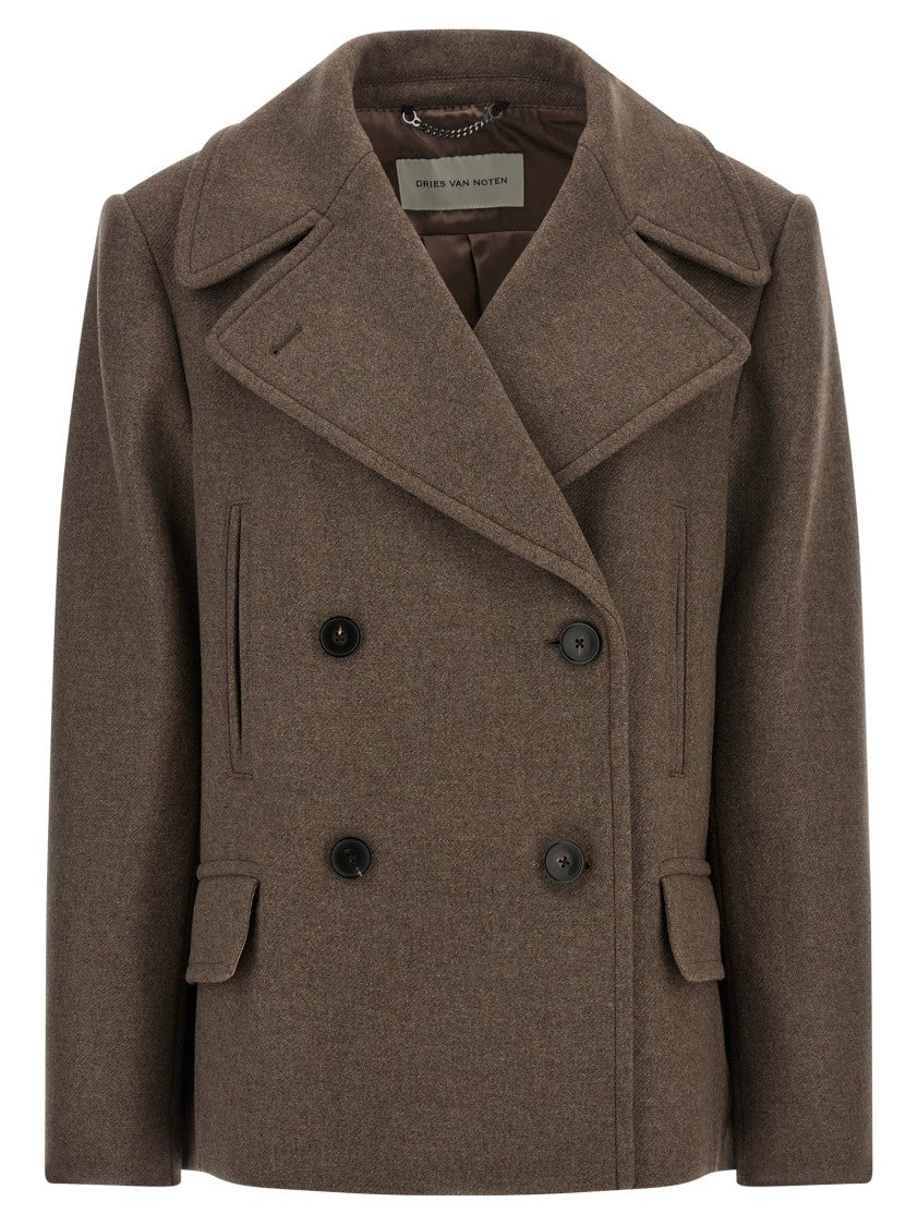Dries Van Noten Vafel' Coat