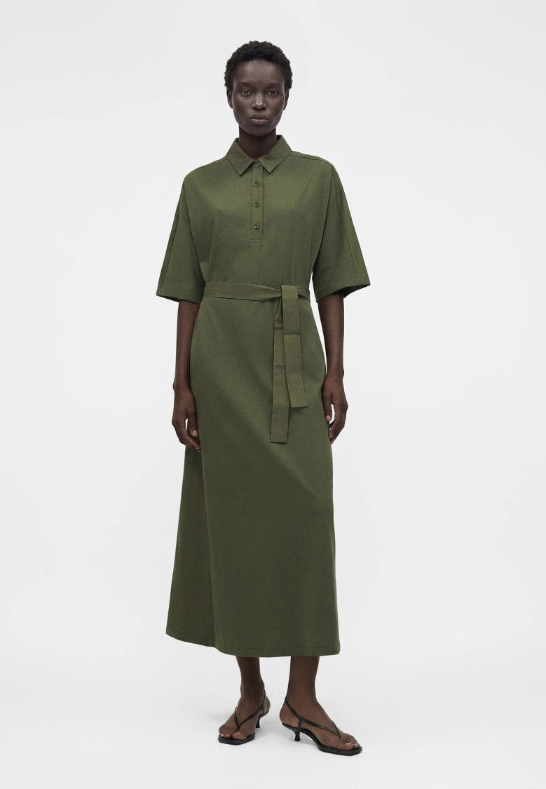 Max Mara Midi Polo Dress With Relaxed Fit