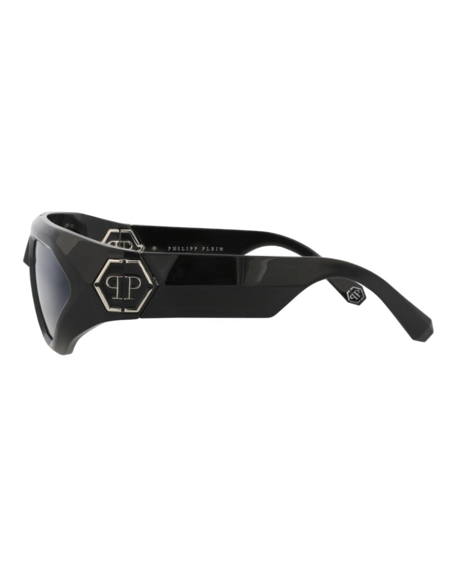 Philipp Plein Shield-Frame Nylon Sunglasses