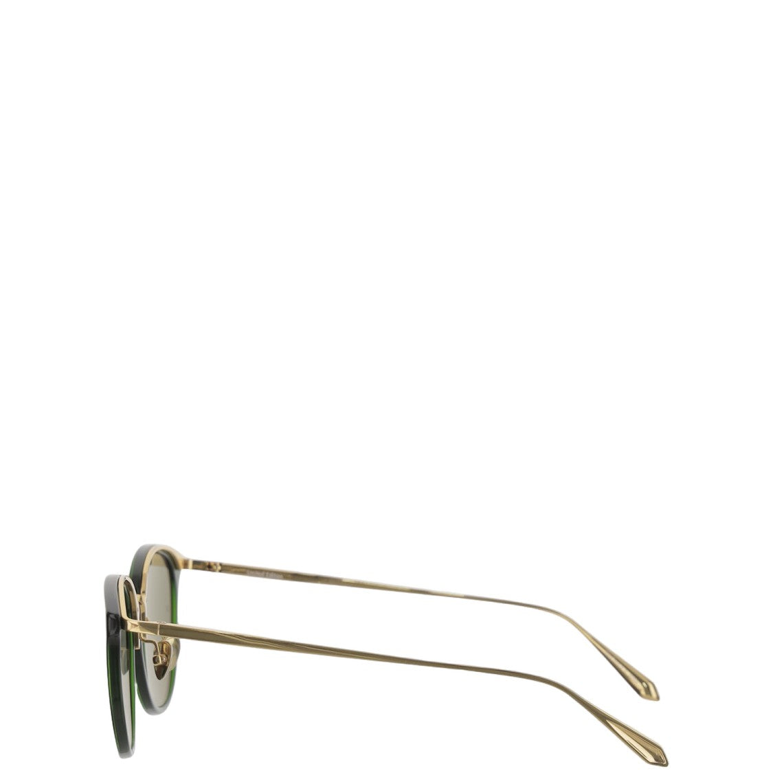 Linda Farrow Oval Frame Acetate Sunglasses
