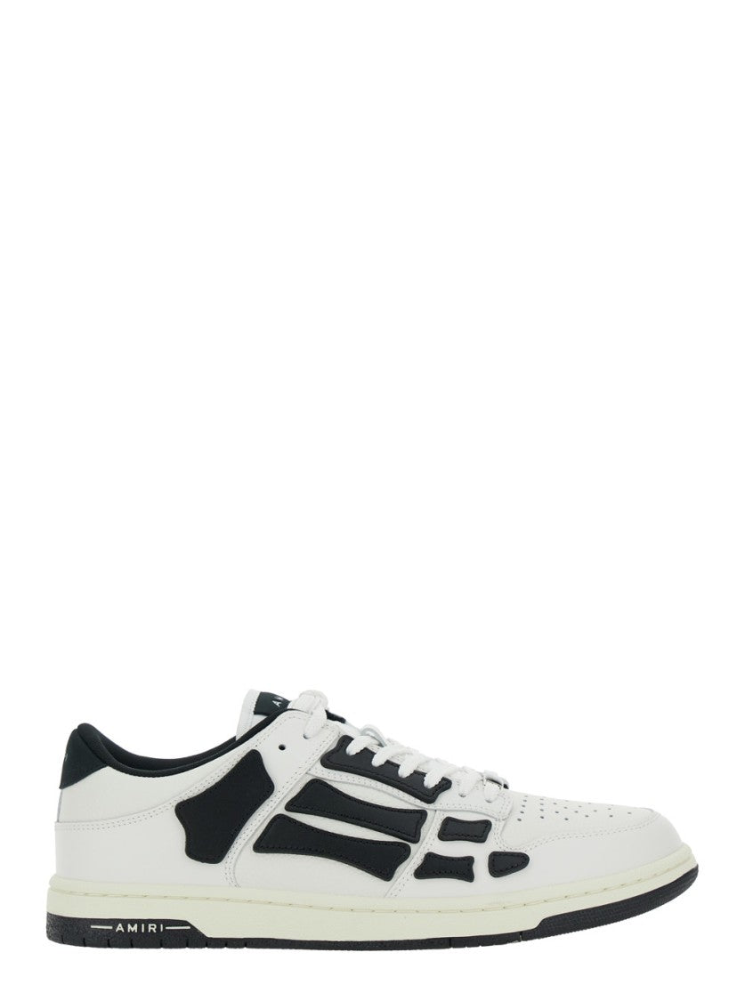 Amiri Black And White Low Top Sneakers