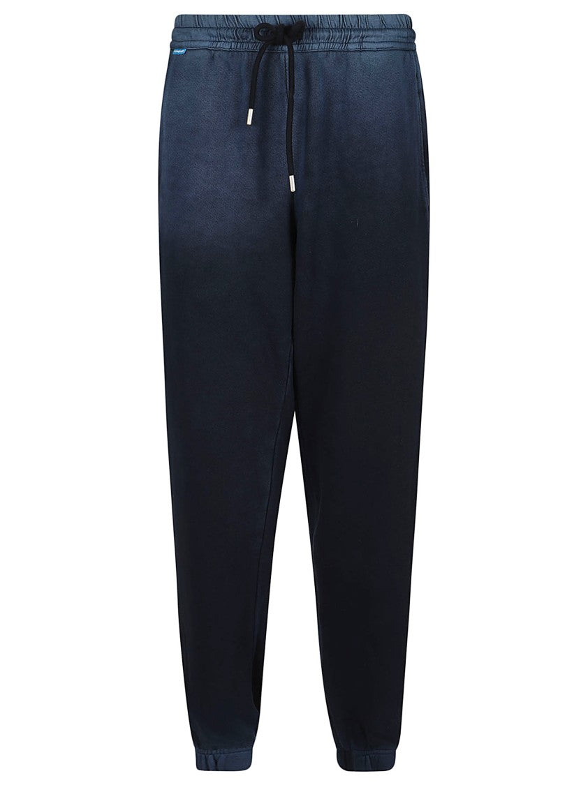 Cotton Citizen Navy Elastic Waistband Cotton Trousers