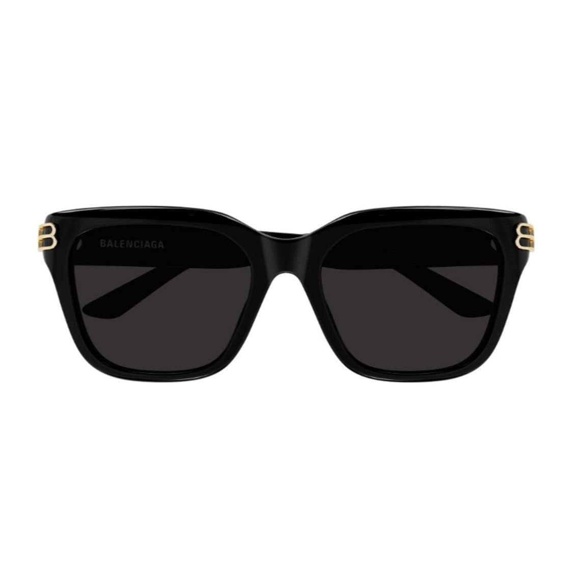 Balenciaga Black Everyday Bb0433sk Recycled Acetate Square Sunglasses