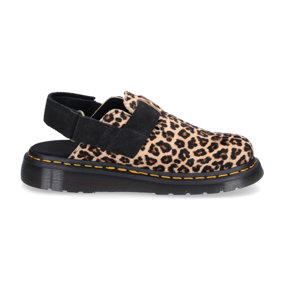 Dr. Martens Leopard Print Sandal With Adjustable Straps