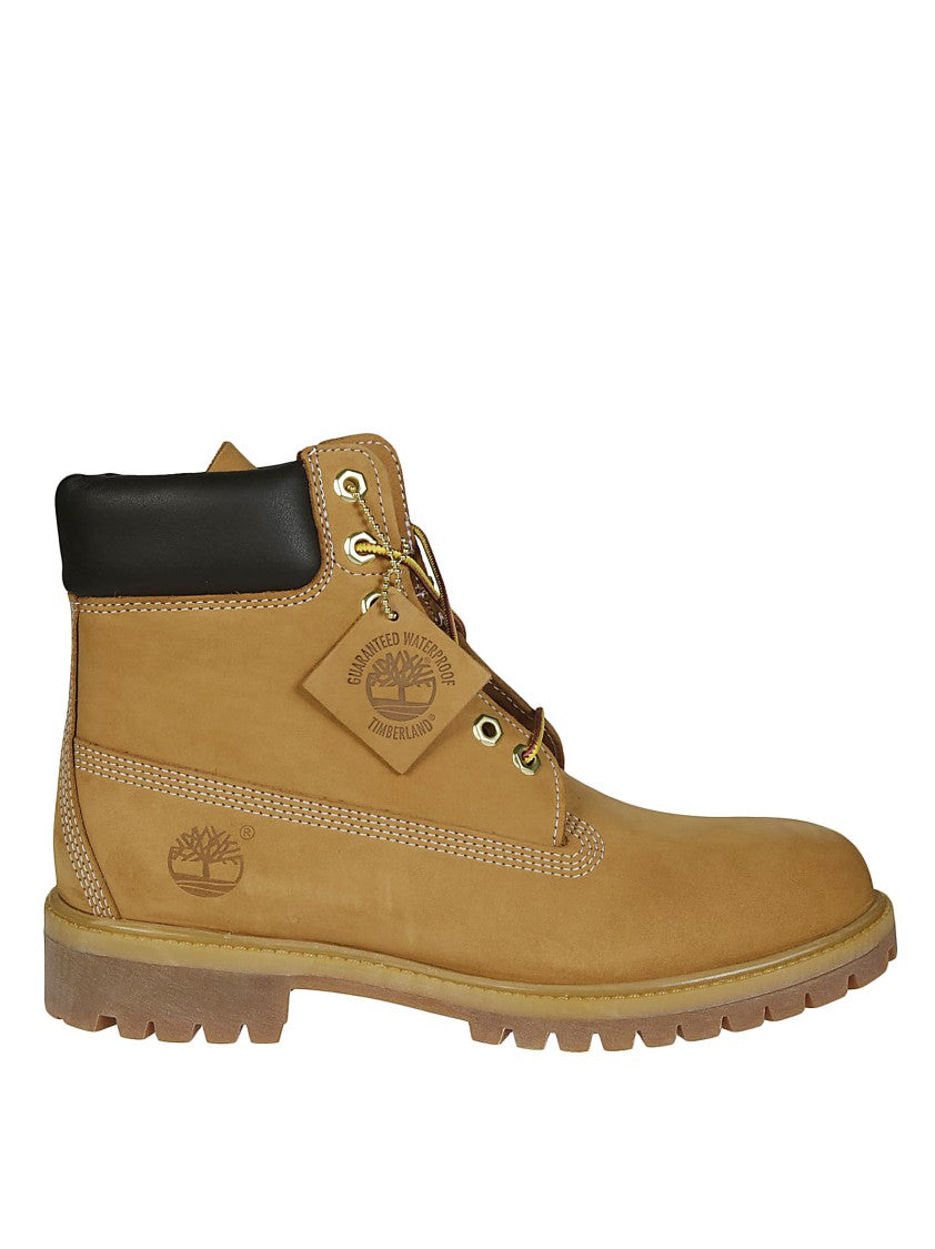 Timberland Tan Waterproof Padded Collar Boots