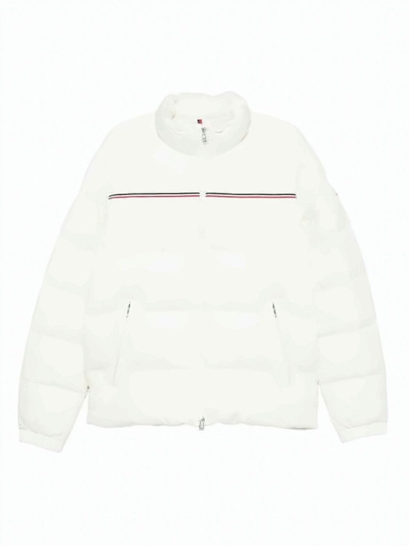 Moncler Quilted High-Collar Padded Jacket With Zippered Pockets