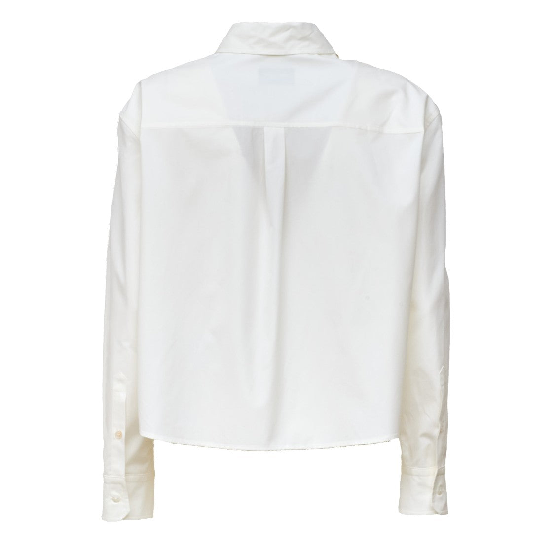 Max Mara Boxy Cotton Poplin Classic Collar Shirt