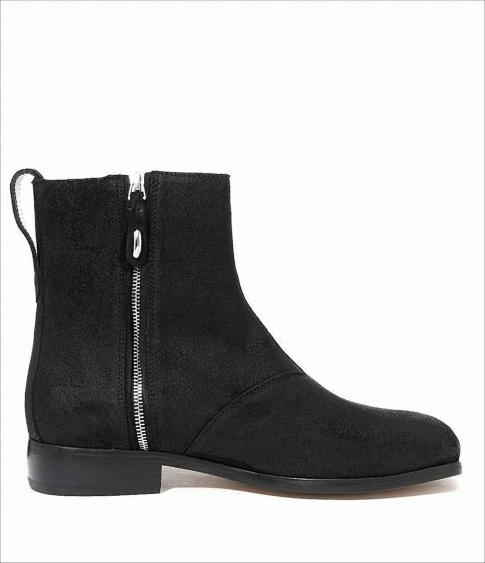 Our Legacy Black Suede Ankle Boots