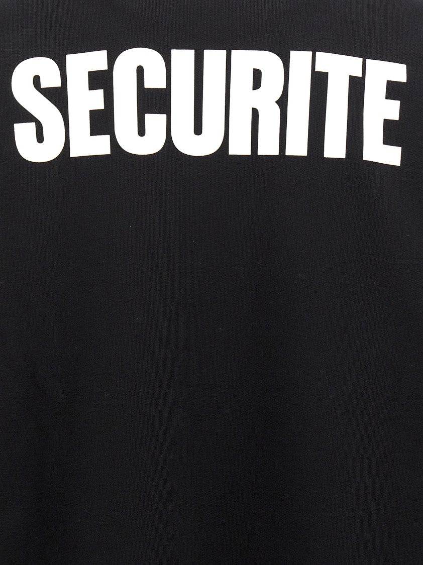 Vetements 'Polizei/Securite' Sweatshirt