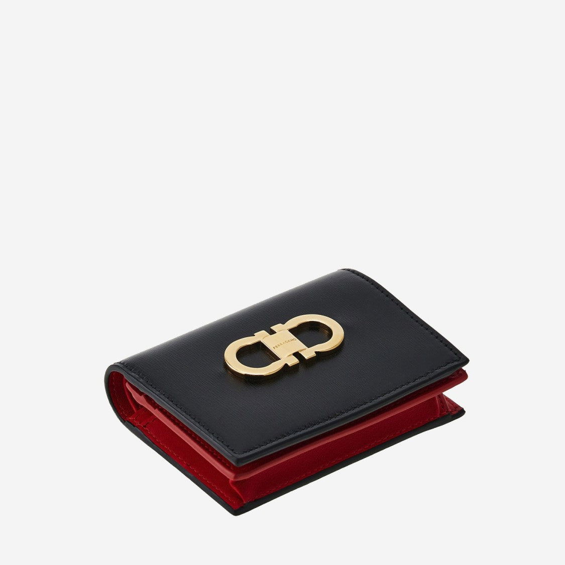 Salvatore Ferragamo Compact Wallet Gancini