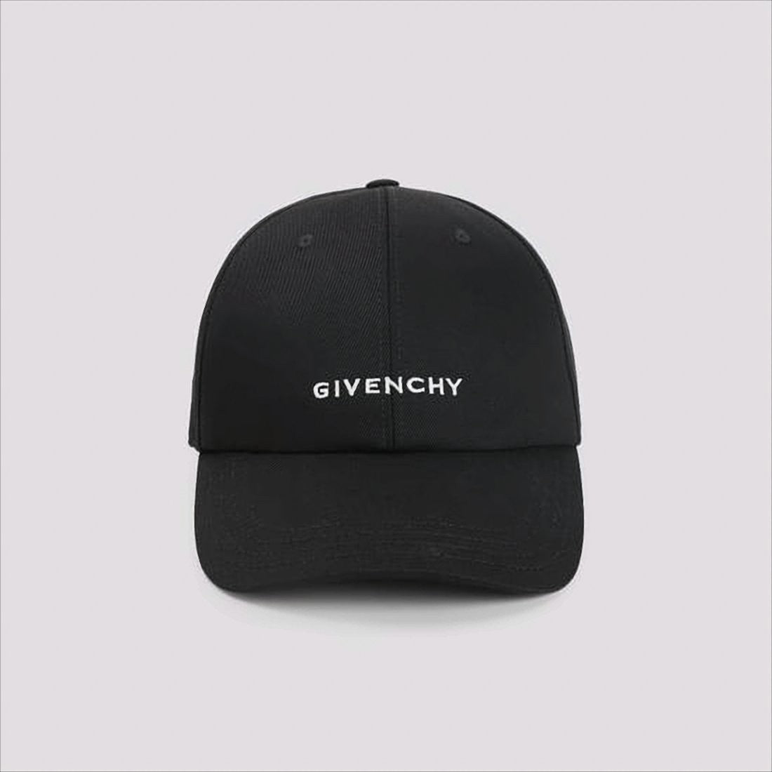 Givenchy Embroidered Logo Black Baseball Cap