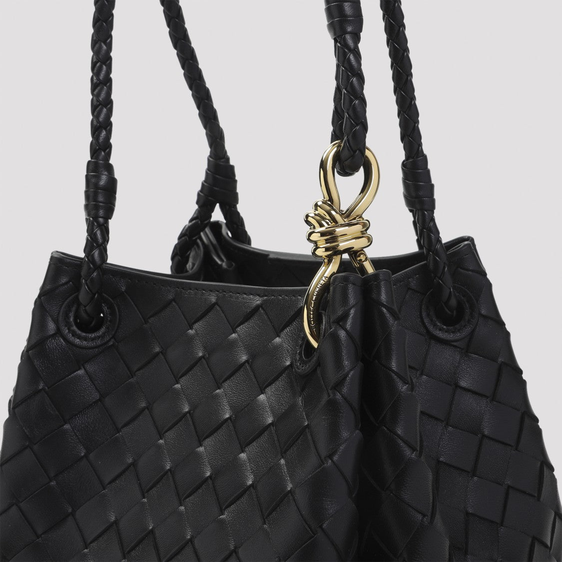 Bottega Veneta Intrecciato Lamb Leather Handbag