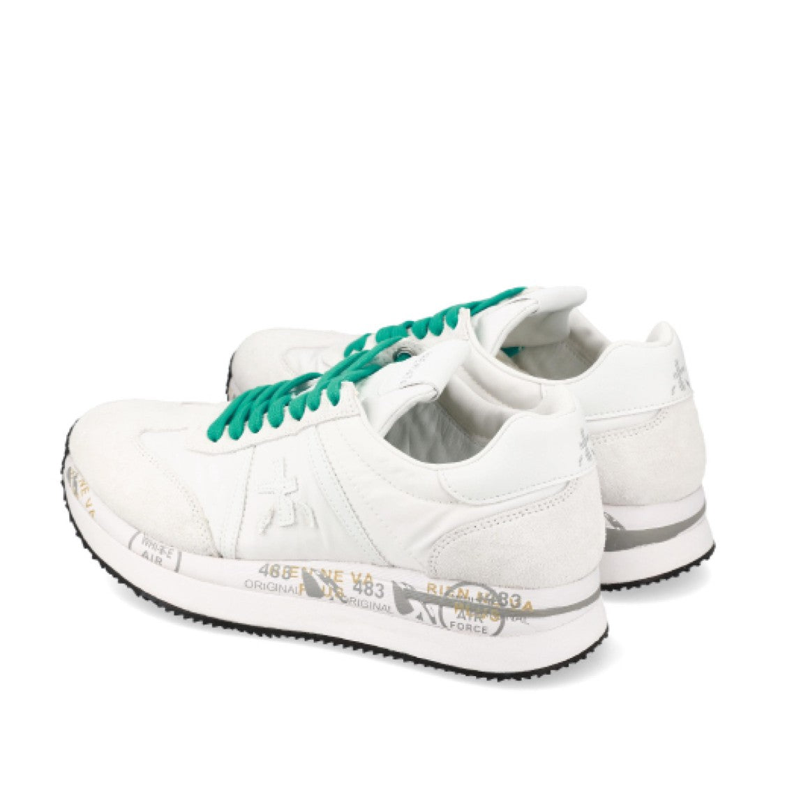Premiata White Conny Sneakers