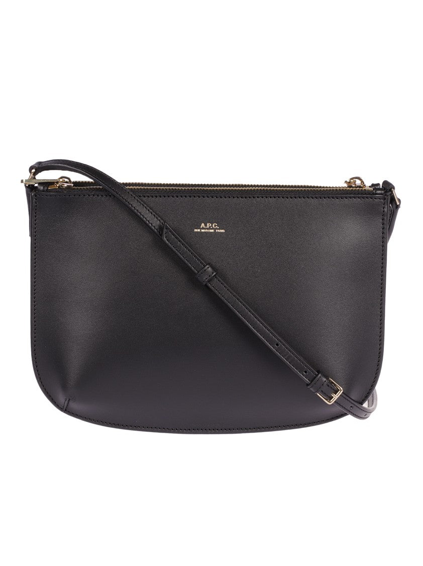 A.P.C. Black Shoulder Bag