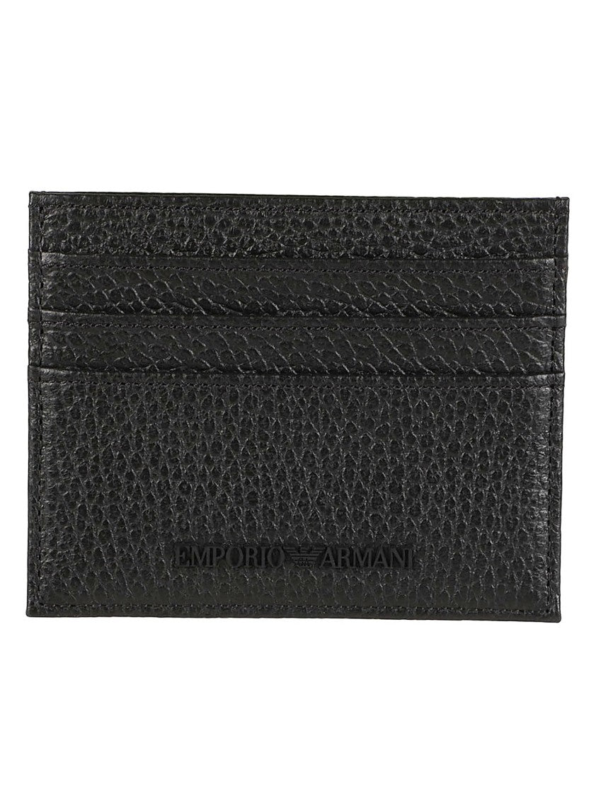 Emporio Armani Calf Leather Belt Credit Card Holder Gift Box Set