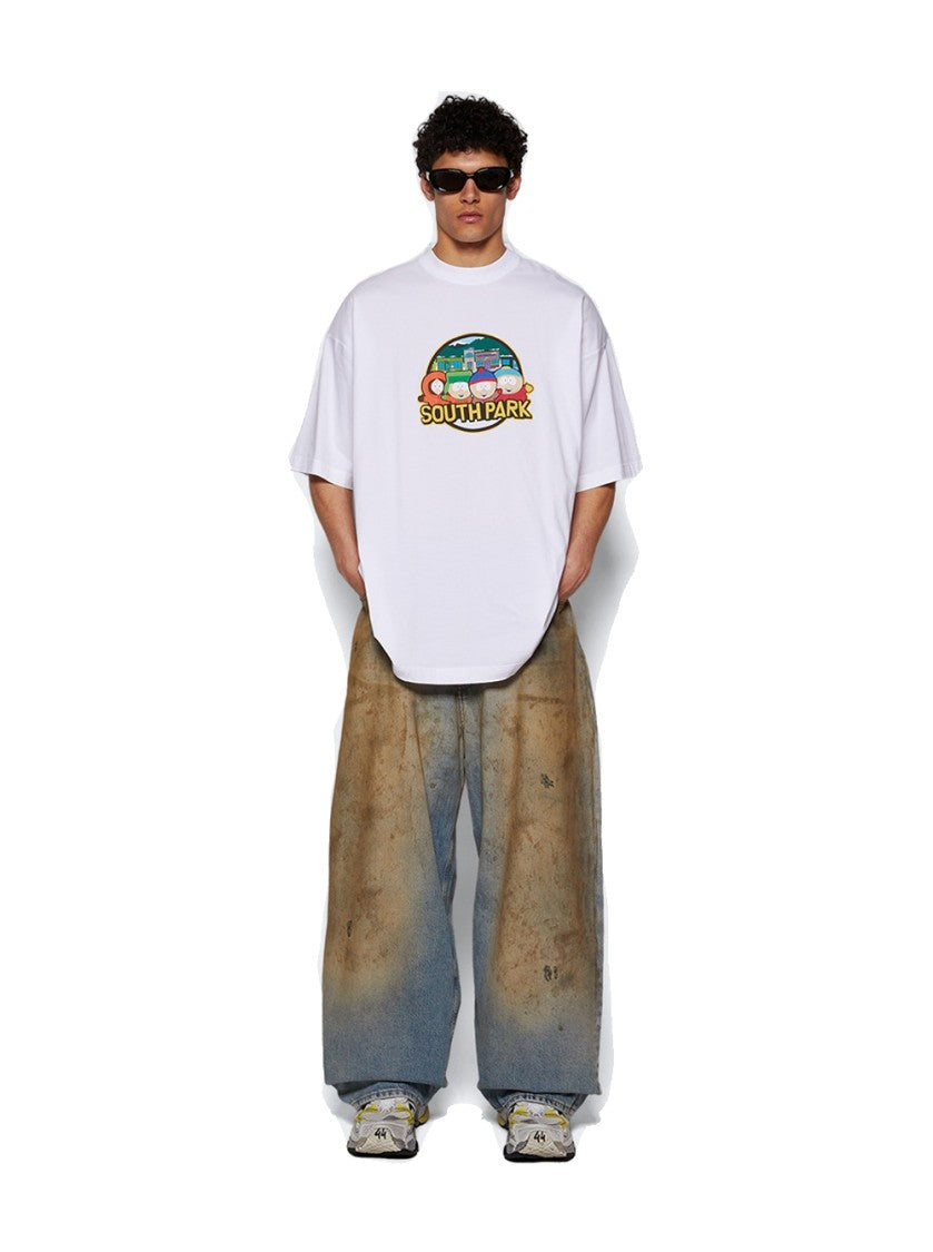Vetements Southpark Oversized Tee White