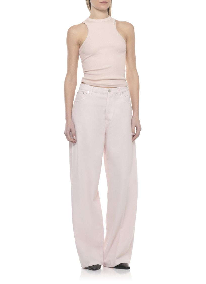 Dondup Pink Dakota Cotton Jeans