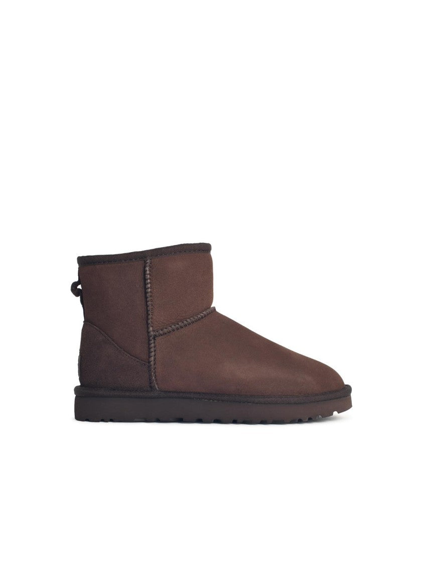 Ugg Cocoa Classic Mini Ii Suede Ankle Boots