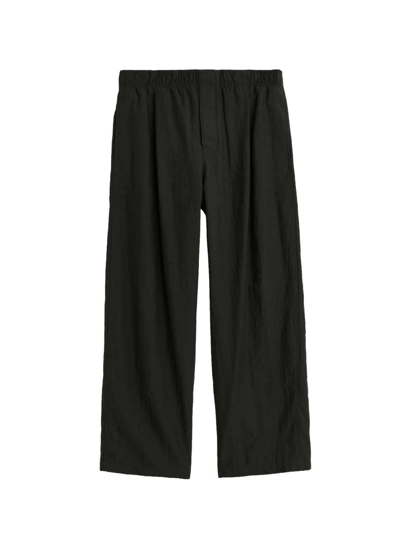 Our Legacy Black Elasticated Wide-Leg Sweatpants