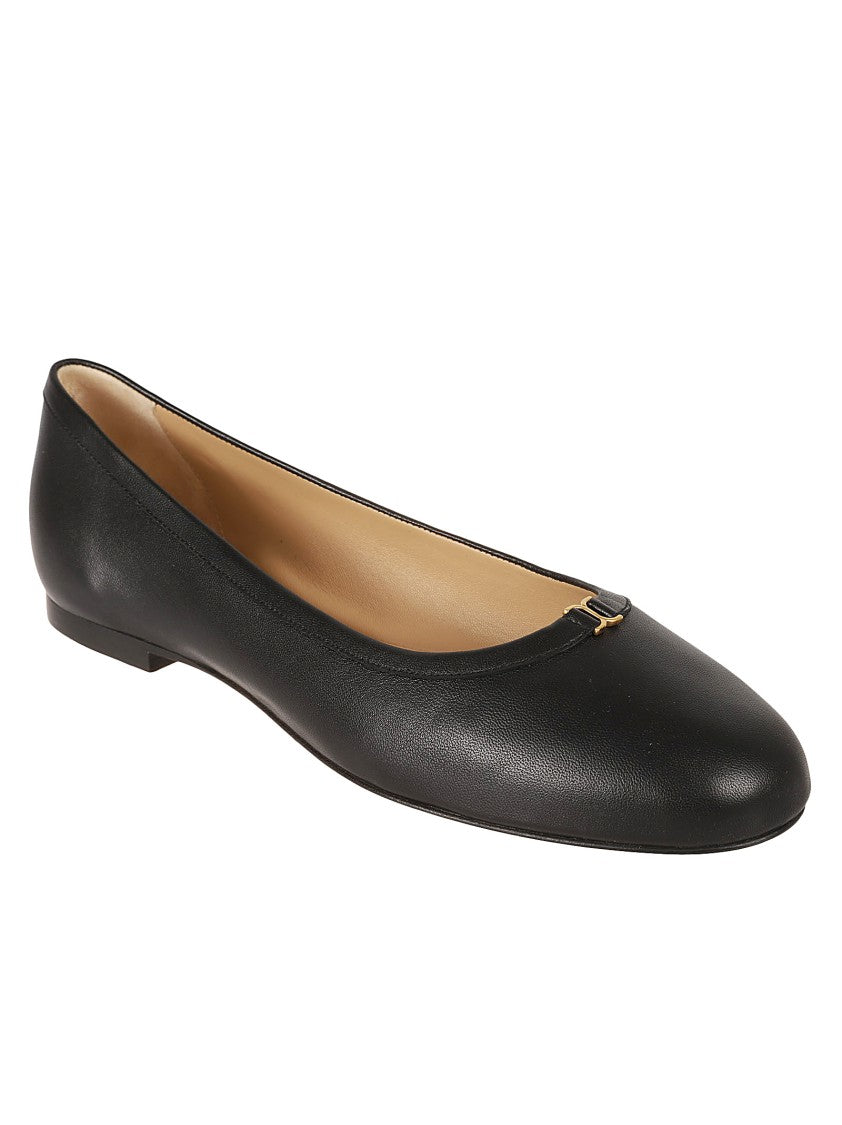 Chloé Rounded Toe Flat Shoes