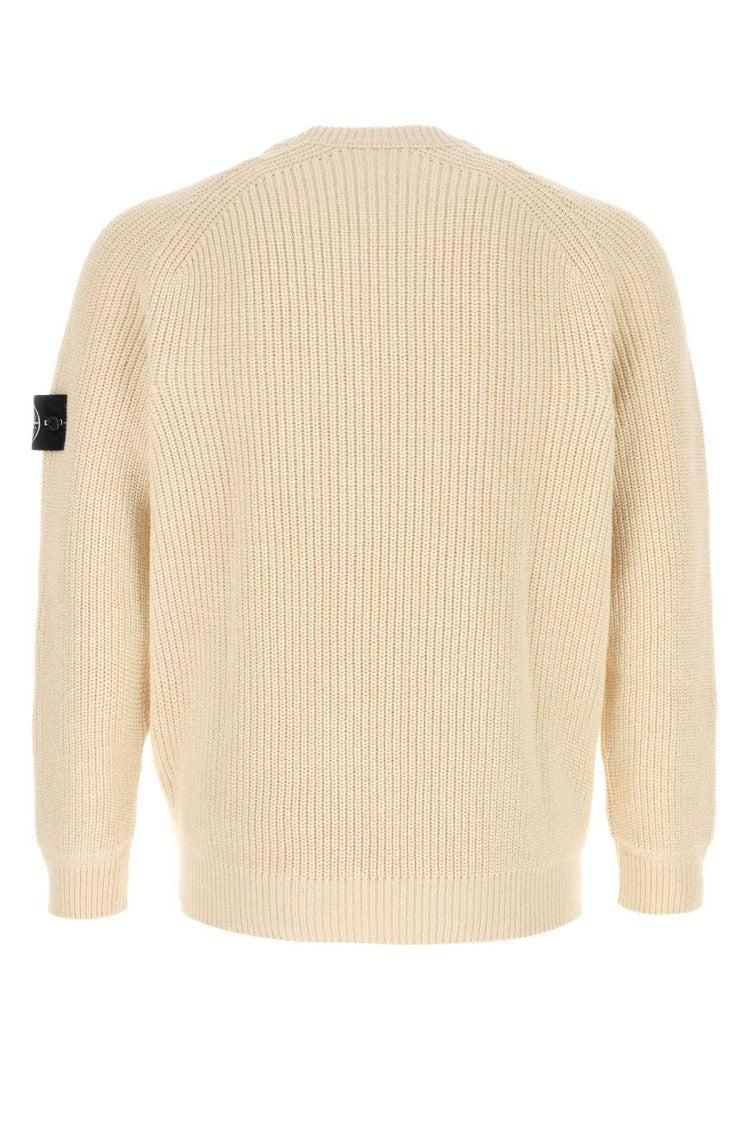Stone Island Sand Cotton Sweater