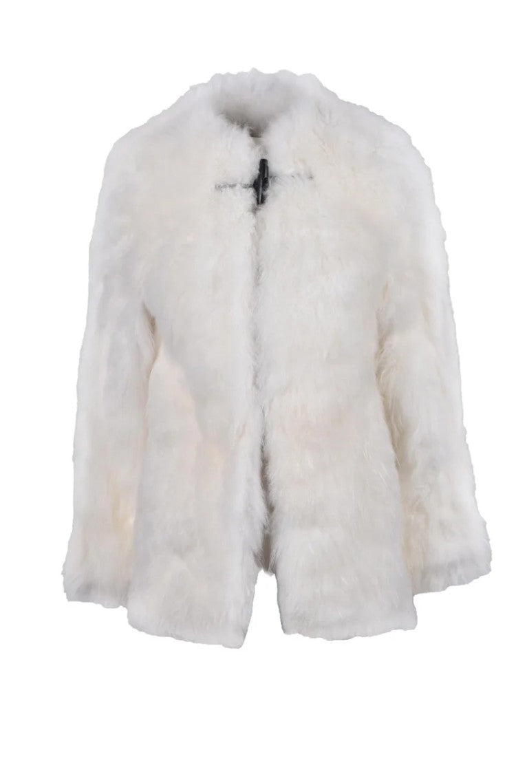 We11done Goat Cashmere Fur - White