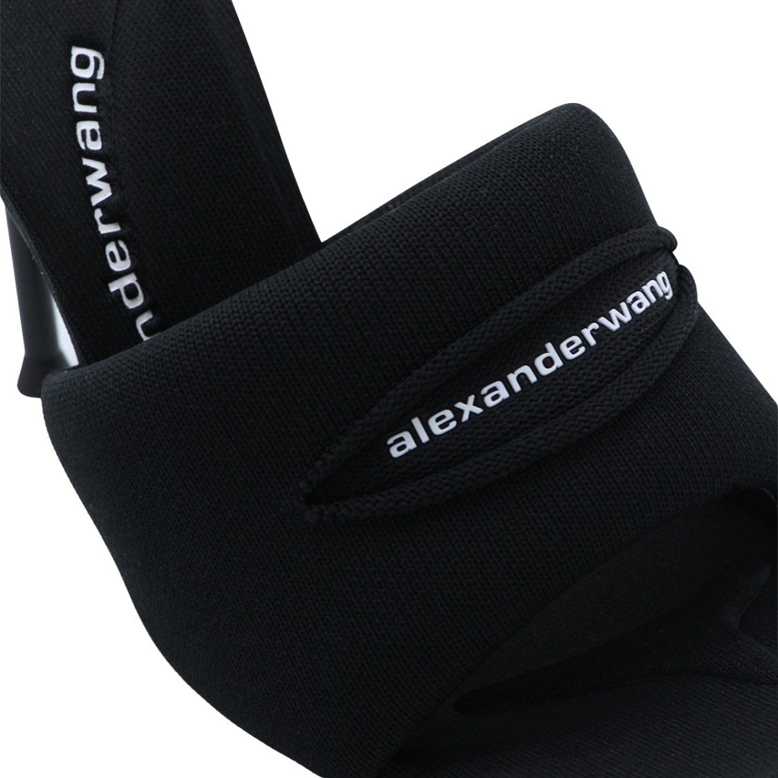 Alexander Wang Black Sandals With Open-Toe Design