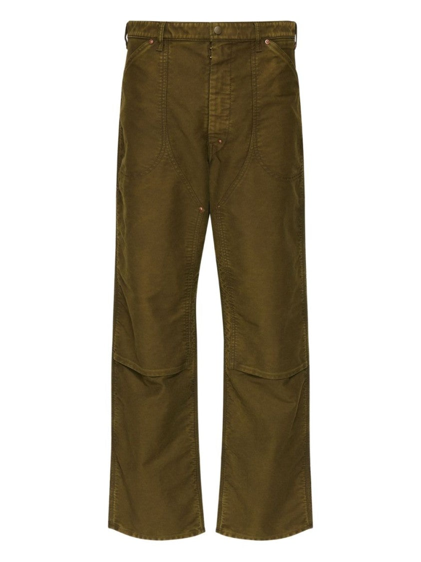 Maison Margiela Relaxed Wide-Leg Trousers With Utility Pockets