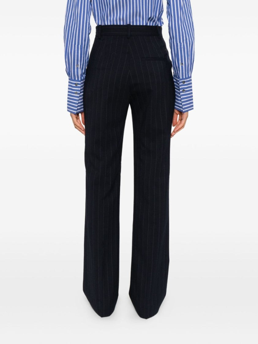 Pinko Blue And White Pants